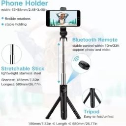 Infinite Digital Wireless And Extended Tripod Stand Bluetooth Selfie Stick image 4