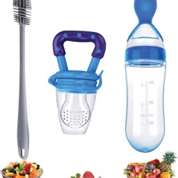 Baby Pacifier Spoon Food Feeder Fruit Feeder Brush For New Born baby BPA Free Teether and Feeder-28