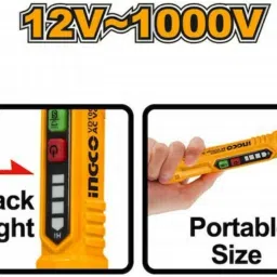 gilhot Non-Contact AC Power Test Voltage Detector 12V~1000V (VD100026) Digital Voltage Tester image 5