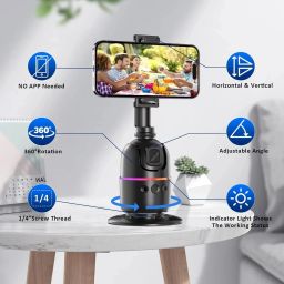 Hold up Auto Face Tracking Phone Holder for Phone, GoPro, Compact Camera Single Gimbal for Mobile image 2