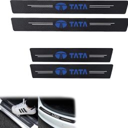 Car Door PPF Film Carbon Fiber Wrap Sill Edge Protector Scratch Guard Stickers-1 Door Sill Plate-image-15