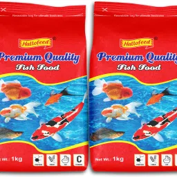 2 Kg PREMIUM FISH FOOD (1KG*2PC) Fish 2 kg Dry Adult Fish Food-image-96