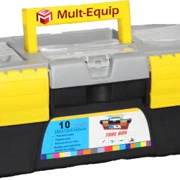 BZT-105-1 Small Empty tool box 10" For Tools Safety Tool Box with Tray-image-41