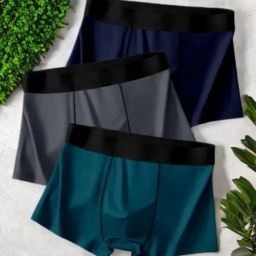 Pack of 3 Solid Men Brief-picture-16