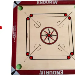 Premium Wooden Carrom Board with Brown Border 66 cm Carrom Board-picture-42
