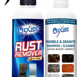 Rust Remover & Marble Shampoo/ Floor Cleaner Liquid (450 450ml) Rust Removal Solution-image-53