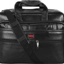 Men & Women Black Messenger Bag - Extra Spacious-image-60