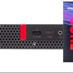 Hayyo Core™ i7 (9th Generation) Octa-Core Processor | ThinkCentre Tiny PC [FDG] Core™ i7 - 9700 [8 Cores, 8 Threads, 3.00 GHz] (32 GB RAM/Intel® Ultra HD 630 Graphics/1 TB SSD Capacity/Windows 11 Pro) Gaming Tower with MS Office-9