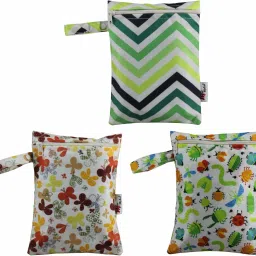 Wet Dry Pouch Pack of 3 Diaper Bag-12