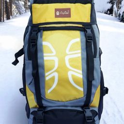High Quality Water Resistance Trekking Hiking Travel Bag With Shoe Compartment Rucksack- 60 L-picture-12