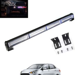 maties Red & Blue Waterproof 12v Police Bar Light Universal For Car-315 Fog Lamp Car LED for Hyundai (12 V, 72 W)-picture-20