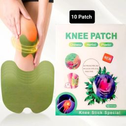 L Herbal Knee Plaster Sticker/Patches For Knee Joint Pain Relief (10 Patches) Knee Support-image-31