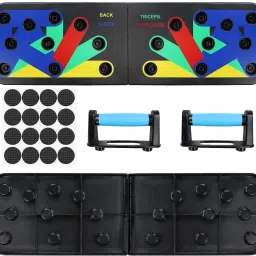 toys n smile Push Up Board - Complete Push Up Training System, 9 in 1 Color -Coded Push-up Bracket Board for Power Press Exercise, Fitness Fitness Accessory Kit Kit image 3