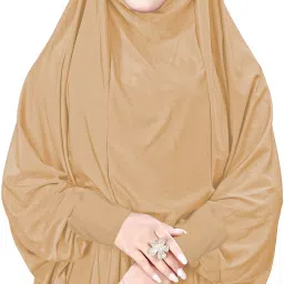 Solid Polyester Women Beige Scarf-picture-2