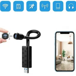 SIOVS Mini USB IP Camera Wireless Smart WiFi Security Camcorder HD 1080P Cam Black Spy Camera-26