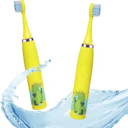 ZROWN Pack of 2 Super Sonic Electric ToothBrush for kids with 4 extra Bristles Electric Toothbrush-image-22