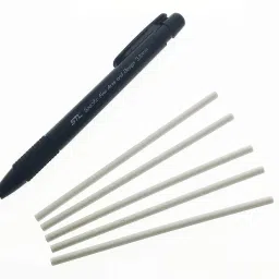 Eraser Pen Precision Tip Eraser with 5 Refills Value Pack Round 3.8mm, Black Eraser-25