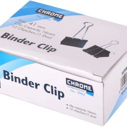 CHROME Box 41mm Metal Binder Clip-image-0
