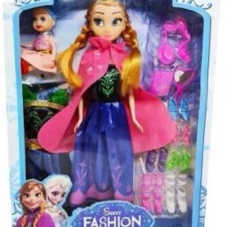 sweet fashion anna doll with shoes and accessories (Multicolor)-image-51