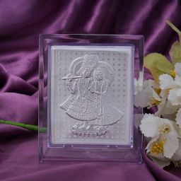 999 Radha Krishna Frame For Your Home And Office | Car Decorative Showpiece-8 cm-19