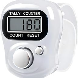 voltegic Counter for Chanting Mantra, Tally Counter Finger Ring, Chanting Count Machine Digital Tally Counter-picture-0