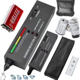 High Accuracy Jewelry Diamond Tester Mini LED Magnifying Analog Voltage Tester-picture-31
