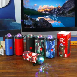 MZ M420SP (PORTABLE BLUETOOTH SPEAKER) Dynamic Thunder Sound Built in Disco Light 10 W Bluetooth Speaker image 3