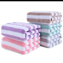 Microfiber, Cotton 400 GSM Hair, Beach, Sport, Bath, Face, Hand Towel-image-3