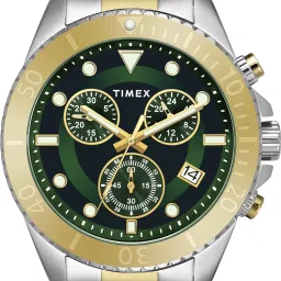 timex Multi Function Green Dial Analog Watch - For Men TWEG20104 image 2