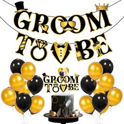 Bachelor Party Decorations for Men, Groom To Be Decorations (Pack of 27)-image-5