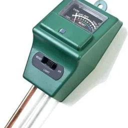 3-in-1 Solar Soil Moisture, Light and PH/Acidity Meter Plant Tester Soil Thermometer Good for Gardener Or Planter Both Indoor and Outdoors (No Battery Required) planter both indoor and outdoors Soil Test Kit, Set of 1 All-in-One Analog Moisture Measurer-6