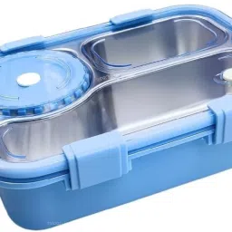 Multi-Compartment Bento Box with Bowl, Cutlery, and Sealing Locks 1 Containers Lunch Box-picture-24