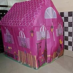 Pretend Play Pink Tent – Dollhouse Theme for Kids-image-80