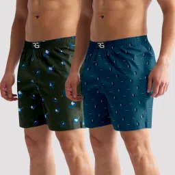 Pack of 2 Printed Men Boxer-image-80