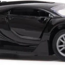 DIE CAST SPORTS CAR BLACK 1:32 PULLBACK OPENING DOOR-image-31