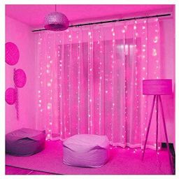 40 LEDs 15 m Pink Steady String Rice Lights-image-76