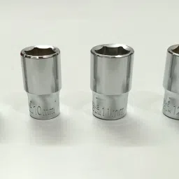 tom 1/4" Drive T-Handle Socket Set with (8, 10, 11, 12 mm) 4 Socket Set image 3