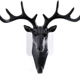 Wall Hanging Hook Animal Head Shape Decorative Multipurpose for Living Room Hook 1-17