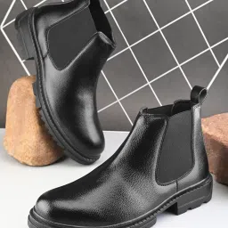 Black Casual Boots For Men Boots For Men-image-92