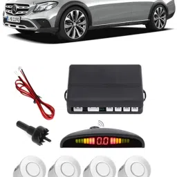 GS379 Silver Car Reverse Parking Sensor with LED Display 4 Sensor G379 Parking Sensor-27