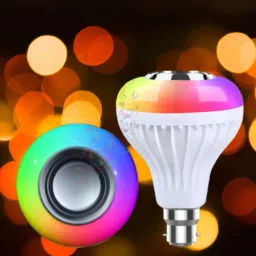 YAROH Blub Speaker C90 Smart LED Music Bulb with Bluetooth Control Smart Bulb-image-87