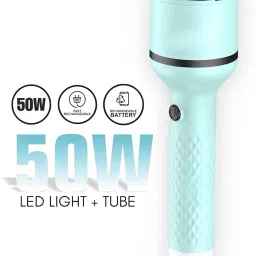 Rechargeable Emergency Torch Light With 4 Multiple Mode Light Type C Fast Charge 4 hrs Torch Emergency Light-25