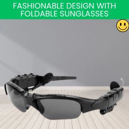 YAROH Bluetooth Sunglasses With Wireless Earphones Attached & Stereo Sound FeatureU392-image-93