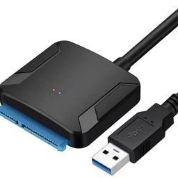 RuhZa USB 3.0 to SATA Cable Converter Adapter 2.5/3.5 Inch Hard Drive Disk HDD SSD, BLU-RAY USB Cable-image-65