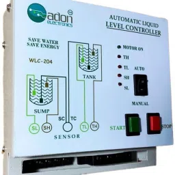 AdonElectronics Fully Automatic Water Level Controller for Submersible Pump-With Alarm(Load 3hp) Wired Sensor Security System-43