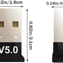 Orlov USB Wireless 5.0 Adapter Transmitter Receiver Audio V5.0 Dongle Wireless Data Card image 3