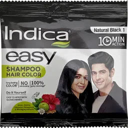 Easy Do-It-Yourself 10 Minutes Hair Color Shampoo (Natural Black) , Natural Black 1-picture-24