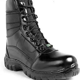 Genuine Leather NCC Army Long Combat Boots Boots For Men-image-9