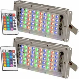 50 Watt v22 Ultra Thin Rgb Slim Ip66 LED Flood Outdoor Light Cool White Waterproof Pack of 2 Flood Light Outdoor Lamp-image-7