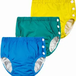 Swimming Pants Reusable Swimwear Diaper Pants For Unisex- Set Of 3(0-36 Months)-16